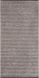 Cawö Prosop pentru mâini Club în dungi 30 x 50 cm, maro (6300-37-30x50) Prosop
