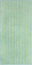 Cawö Prosop pentru mâini Weekend în dungi 50 x 100 cm, verde-lămâie (6296-40-50x100) Prosop