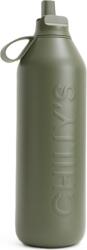 Chilly's Sticlă termică Series 3 Flip 1 l, verde închis (B1000S3FLCARG)