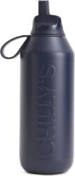 Chilly's Sticlă termică Series 3 Flip 500 ml, albastru închis (B500S3FLASTR)