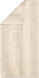 Cawö Prosop pentru mâini Two-Tone în dungi 50 x 100 cm, nisipiu (480-33-50x100) Prosop