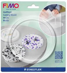 FIMO öntőforma - kerek tálka