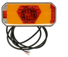 WAŚ Lampa Spate Dreapta (led 12/24v cu Semnalizare Lampa Anti-ceata Lampa Mers Inapoi cu Lumini Frana Lumini (2480 DD P W279DD)