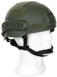 MFH cască SUA MICH 2002 din plastic ABS, OD green (10557B)