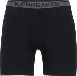 Icebreaker Anatomica boxeri lungi pentru bărbați, negri (IBIB103055001XXL)