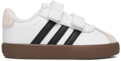 adidas Gyermek sportcipő, Adidas, természetes bőr, tépőzáras rögzítés, fehér, 27 EU (5906751472903_27)