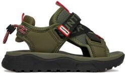 HUNTER Fiú szandál, Hunter, khaki, műbőr, tépőzáras rögzítés, 33 EU (5906751997321_33)