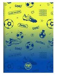 COOLPACK - 60 lapos A/5 jegyzetfüzet - Football - kockás (25724CP) (25724CP)