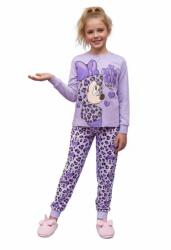 Minnie Mouse gyerek pizsama DY50L1768, 2 részes pamut szett 98-104 CM 3-4 év Világoslila (S4U-0553.VI-34)