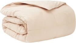 vidaXL Téli takaró Bézs 200 x 220 cm 100% Természetes Kapok 42041908 (42041908)