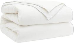 vidaXL Paplan 200x200 cm 4 évszak 200+300 GSM Ausztrál Gyapjú Fehér 42042885 (42042885)