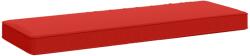 vidaXL 1 darabos padpárna VUGHT 100% poliészter Piros 80 x 40 x 5 cm 951102 (951102)