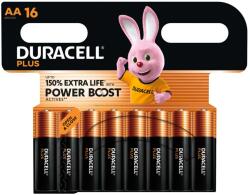 Duracell Plus Boost AA elemek, 16 db-os készlet (3204)