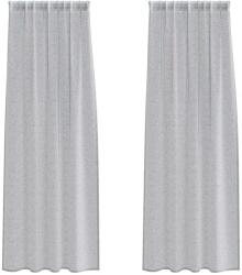 vidaXL Voile Függöny 2 pcs Sötétszürke 245 x 140 cm Poliészter 4108030 (4108030)