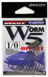 Decoy Worm 5 offset horgok, nr. 6/0 (BFF-800485)