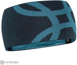 Montura Merino Logo fejpánt, blueberry/steel blue (S)