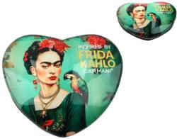 CARMANI Dekoratív mágnes Carmani Frida Kahlo többszínű szív (013-0115)