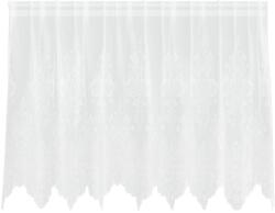 vidaXL Csipkés Függöny függönyökkel Fehér 100 x 200 cm Poliészter 4107762 (4107762)