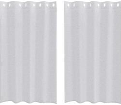 vidaXL Voile Függöny 2 pcs Világosszürke 175 x 140 cm Poliészter 4107998 (4107998)