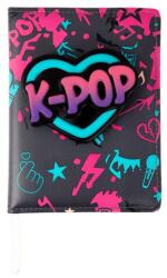 COOLPACK - Jegyzetfüzet Squishy 3D borítóval - B/6 100 lapos - K-Pop - Dark (27454CP) (27454CP)