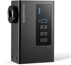 ROCKBROS AS240 PRO kerékpár pumpa, kompakt, 120 PSI, fekete, 44x28.5x71mm
