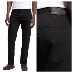 Lee Férfi farmer, Lee, West, W32 L34, Fekete, Egyenes szabás, 98% pamut, klasszikus design, nagyon strapabíró (49503-139)