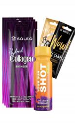 Soleo Collagen Hybrid Bronzosító Szett 3x15ml, maracuja illatú, normál bőrre (170720241605)