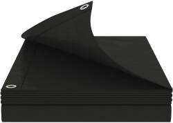 vidaXL Ponyva fémfülekkel Antracit szürke 3 x 5 m 180 gsm PE 42039450 (42039450)