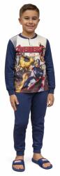 Marvel Avengers gyerek pizsama MV40M7625, 2 részes pamut szett 134-140 CM 9-10 ÉV Sötétkék (S4U-0558.BN-910)