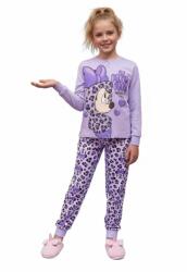 Minnie Mouse gyerek pizsama DY50L1768, 2 részes pamut szett 134-140 CM 9-10 ÉV Világoslila (S4U-0553.VI-910)
