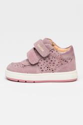 GEOX Geox, Biglia tépőzáras nyersbőr sneaker, Sötét rózsaszín, 18 EU (B564CA00722C8006-18)