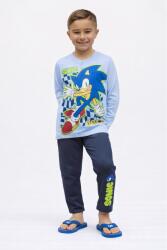 Sonic gyerek pizsama SC40G4700, 2 részes pamut szett 134-140 CM 9-10 ÉV Világoskék (S4U-0566.AZ-910)