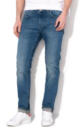 Tom Tailor Tom Tailor, Koptatott hatású slim fit farmernadrág, Mosott kék, W34-L34 (TT0AP100886900000000-10117-W34-L34)
