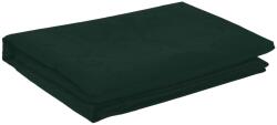 vidaXL Asztal Terítő Ovális Sötétzöld 130 x 220 cm 42040158 (42040158)