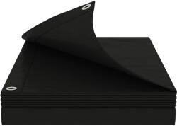 vidaXL Ponyva fémfülekkel Antracit szürke 6 x 12 m 260 gsm PE 42039475 (42039475)