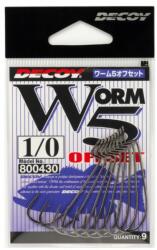 Decoy Worm 5 horgok, 4/0-s méret (BFF-800461)