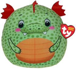 TY Perna pufoasa TY Squish a Boos Griffin 22 cm cu ochi verzi, dragon (64574831)
