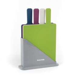 Salter Set 4 Tavite de Taiat Salter cu Suport, Antiderapante, Utilizare Duala (50246479) Tocator