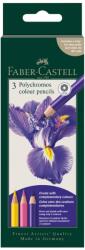 Faber-Castell Creioane colorate polychromos Faber-Castell FC210057, 3 culori, Iris 2026 (FC210057)
