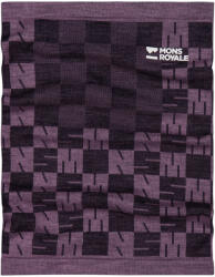 Mons Royale ASCENDER MERINO NECKWARMER Mov, Negru, Alb (100823-1171-914)