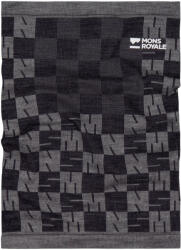 Mons Royale ASCENDER MERINO NECKWARMER Negru, Gri închis, Alb (100823-1171-912)
