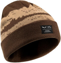 Salewa Logo Beanie Earth Brown/Desert Beige Sapka