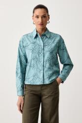 Benetton cămașă de damă din bumbac 9BY2-KDDZO0_66X (5OALDQ0F6)