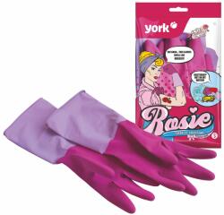 York Mănuși de curățare din cauciuc Rosie mărimea S