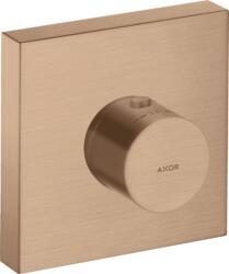 Hansgrohe ShowerCollection Termosztát modul falsík alatti szereléshez 12 x 12, szálcsiszolt vörös arany 10755310 (10755310)