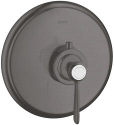 Hansgrohe Montreux falsík alatti termosztátos csaptelep 16823 000 (16823000), szálcsiszolt fekete króm 16823340 (16823340)