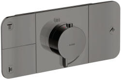 Hansgrohe One 3 funkciós rejtett termosztát modul, polírozott fekete króm 45713330 (45713330)