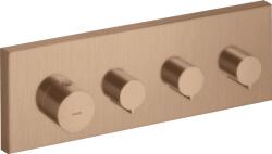 Hansgrohe termosztát modul színkészlet, szálcsiszolt vörös arany 10751310 (10751310)