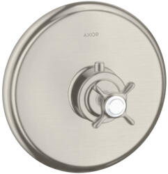 Hansgrohe Montreux Highflow termosztát színkészlet, rozsdamentes acél 16815800 (16815800)