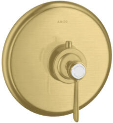 Hansgrohe Montreux falsík alatti termosztátos csaptelep 16823 000 (16823000), szálcsiszolt sárgaréz 16823950 (16823950)